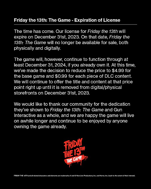 оη異Friday the 13th: The Gameס佪λȼۤܤ٤ƤǤ륢åץǡȼ»