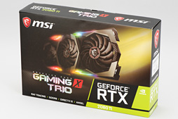  No.080Υͥ / MSIGeForce RTX 2080 Ti GAMING X TRIOץӥ塼30cmĶεRTX 2080 TiɤļϤõ