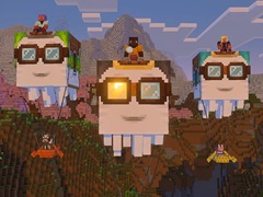 「Minecraft」,背中に乗って空を飛べる“ハッピーガスト”の追加などを行う大型アップデートを6月18日に配信