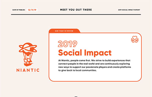  No.001Υͥ / 2019 Niantic Social Impact ReportפꤷݡȤץ쥤䡼⤤Υ163᡼ȥã